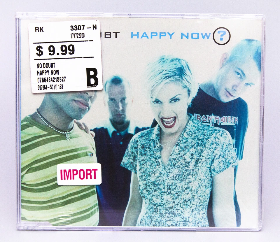 Rare "Happy Now?" No Doubt Australian Import CD Single | Brand New / Sealed ! Foto 2 de 4