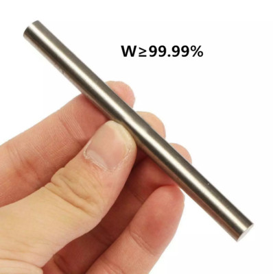 1Pc Pure Tungsten Rod Metal Solid Rods Tungsten W 99.99% for Scientific Research