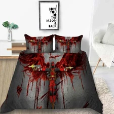 Rope Flame Water 3D Printing Duvet Quilt Doona Covers Pillow Case Bedding Sets
