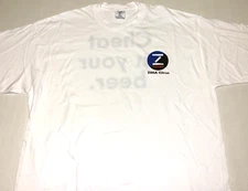 Rare Vintage 2000s Zima Citrus Malt Beverage Cheat On Your Beer  T-Shirt New! XL
