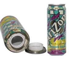 Iced Tea Can Diversion Safe Secret Stash Storage Container
