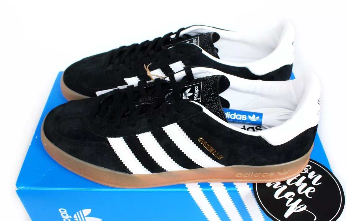 Adidas gazelle indoor core black sales