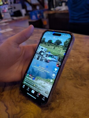 iPhone 14 Pro With TikTok Installed And Working