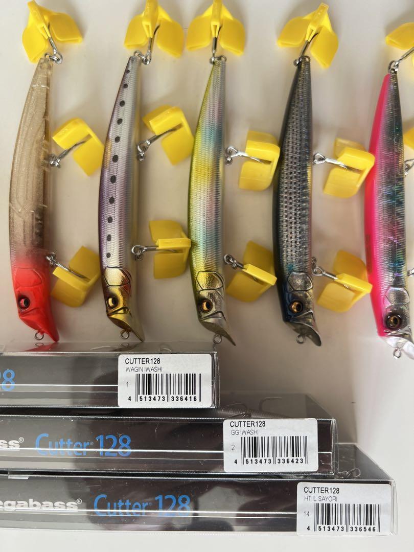 メガバス　カッター　128 8個セット！ Megabass CUTTER カッター128 SET メガバス カッター 128 8個セット