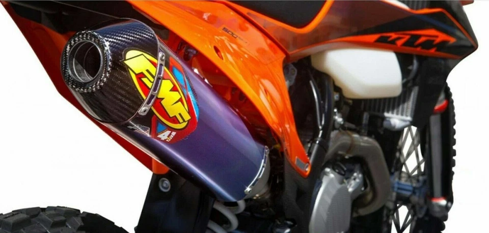 FMF 4.1 Exhaust Slip-On Pipe KTM XCF-W/Husqvarna FE 350/450/500/501 2020-2023 - Image 2 of 2
