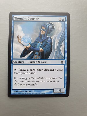 Thought Courier, MTG Fifth Dawn (2004). Common Blue Creature NM