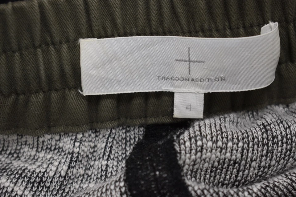 Pantalones informales Thakoon Addition gris algodón talla 4 a la venta jf Foto 3 de 4