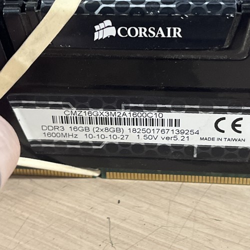 CORSAIR VENGEANCE 16GB (10X8GB) DDR3-1600 PC3-12800 DIMM (CMZ16GX3M2A1600C10) - Picture 4 of 4