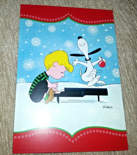 18 SUNRISE Peanuts Christmas Cards SNOOPY CHARLIE BROWN Boxed Set 3 DESIGNS New - Picture 9 of 12