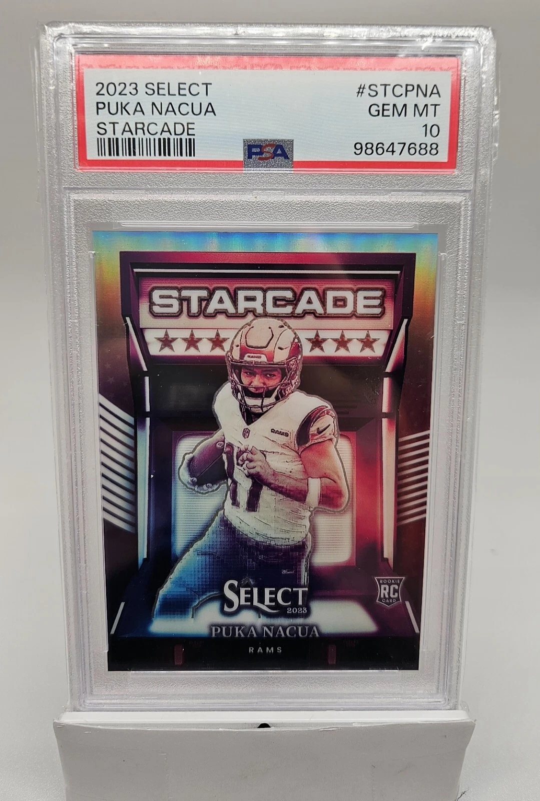 Puka Nacua Panini Select Starcade #STCPNA Base