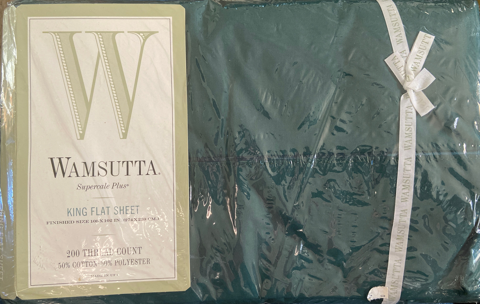 Wamsutta Supercale King Flat Sheet 50 