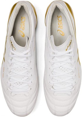 ASICS Football Soccer Shoes DS Light X-Fly 4 1101A006 White Gold US9.5(27.5cm)