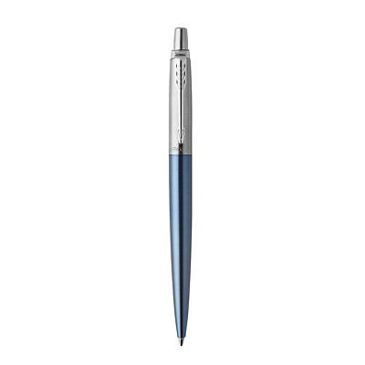 Parker Jotter Ballpoint Pen, Waterloo Blue & Chrome, New In Package, Blue Ink