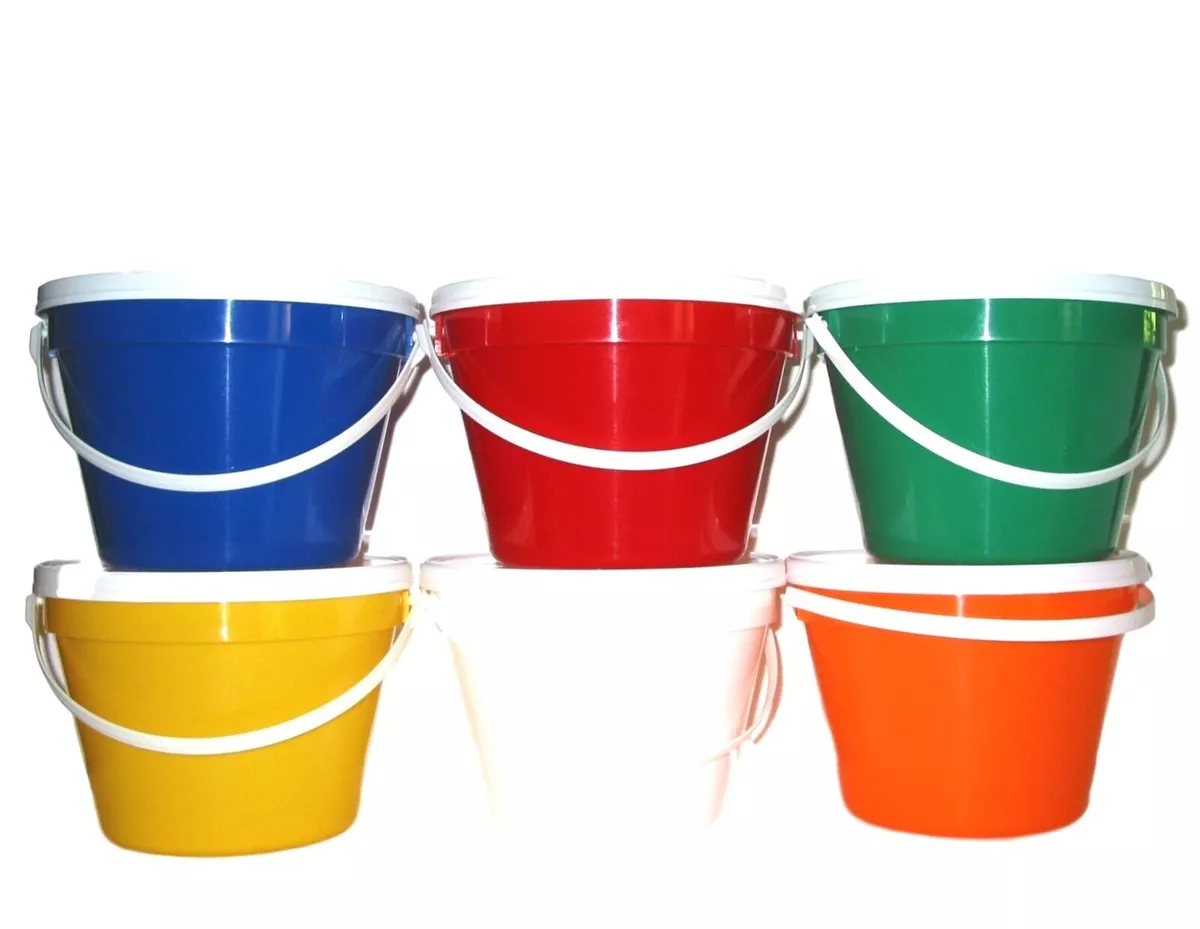 One gallon buckets with lids online