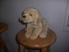 Ganz Yellow Labrador retriever stuffed plush dog no code