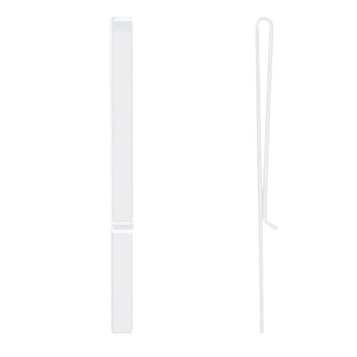2pcs Practical Sheet Clips Halter transparent tragbare Acrylmusikclips