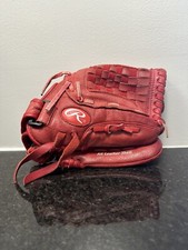 Rawlings Highlight Series H120S 12  Youth Red Baseball Softball Glove Right Thro