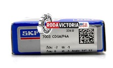 SKF 7003 CDGA/P4A RODAMIENTO DE BOLAS CONTACTO ANGULAR 17x35x10mm