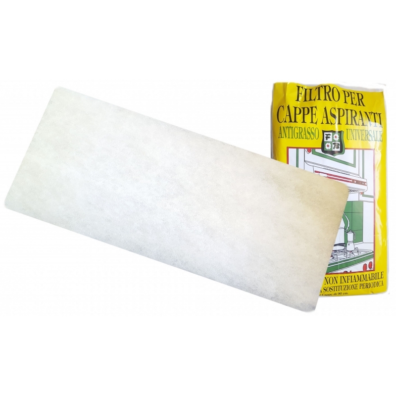 Filtro Antigrasso Universale Wpro UGF016 Per Cappa Aspirante – Ritagliabile Su Misura – 97x47 Cm Con Indicatore Di Saturazione