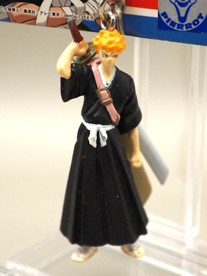 Ichigo Kurosaki Bleach Figure Keychain Banpresto Anime Japan E974