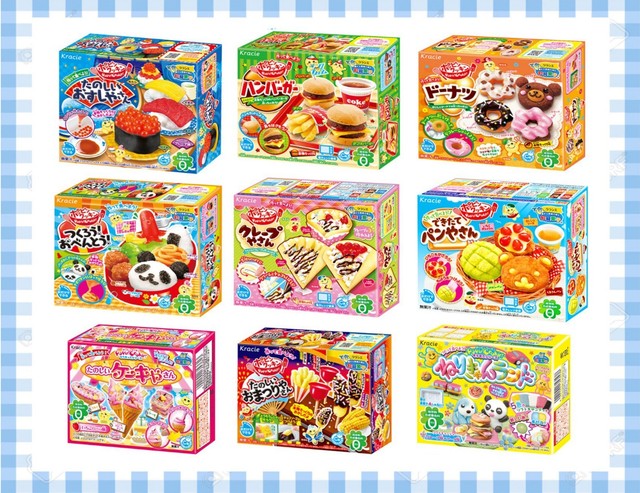 Japan Kracie Popin Cookin Mini Candy Cake Shop Kit Japanese Ice