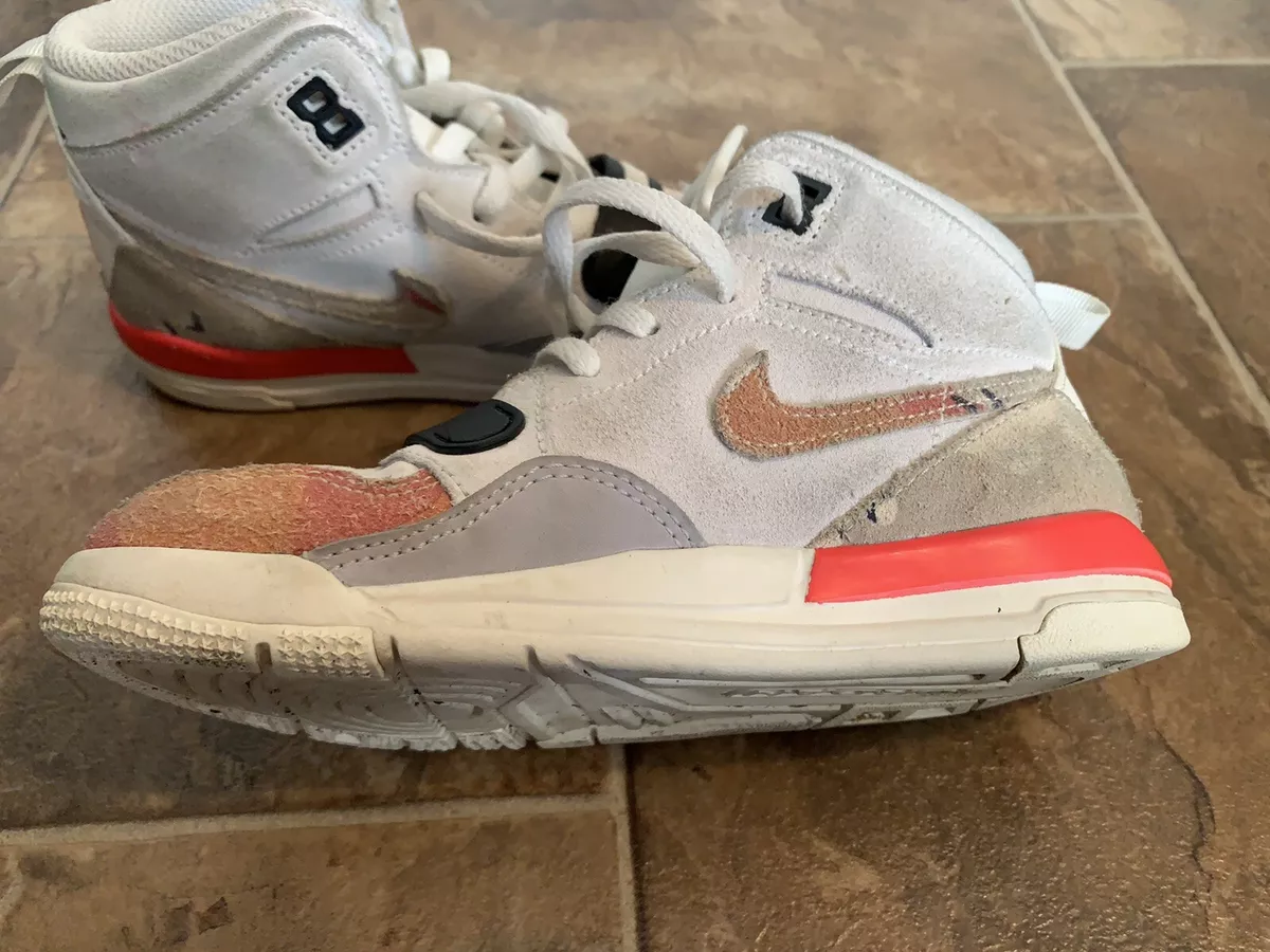 Nike Air Jordan Legacy 312 Kids Size 13 2018 Orange White