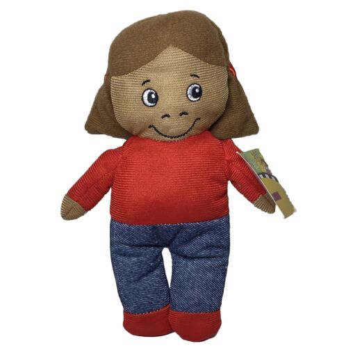 PBS Kids Arthur Cartoon Plush “Francine Alice Frensky” 8.5” Soft Toy New w/ Tags