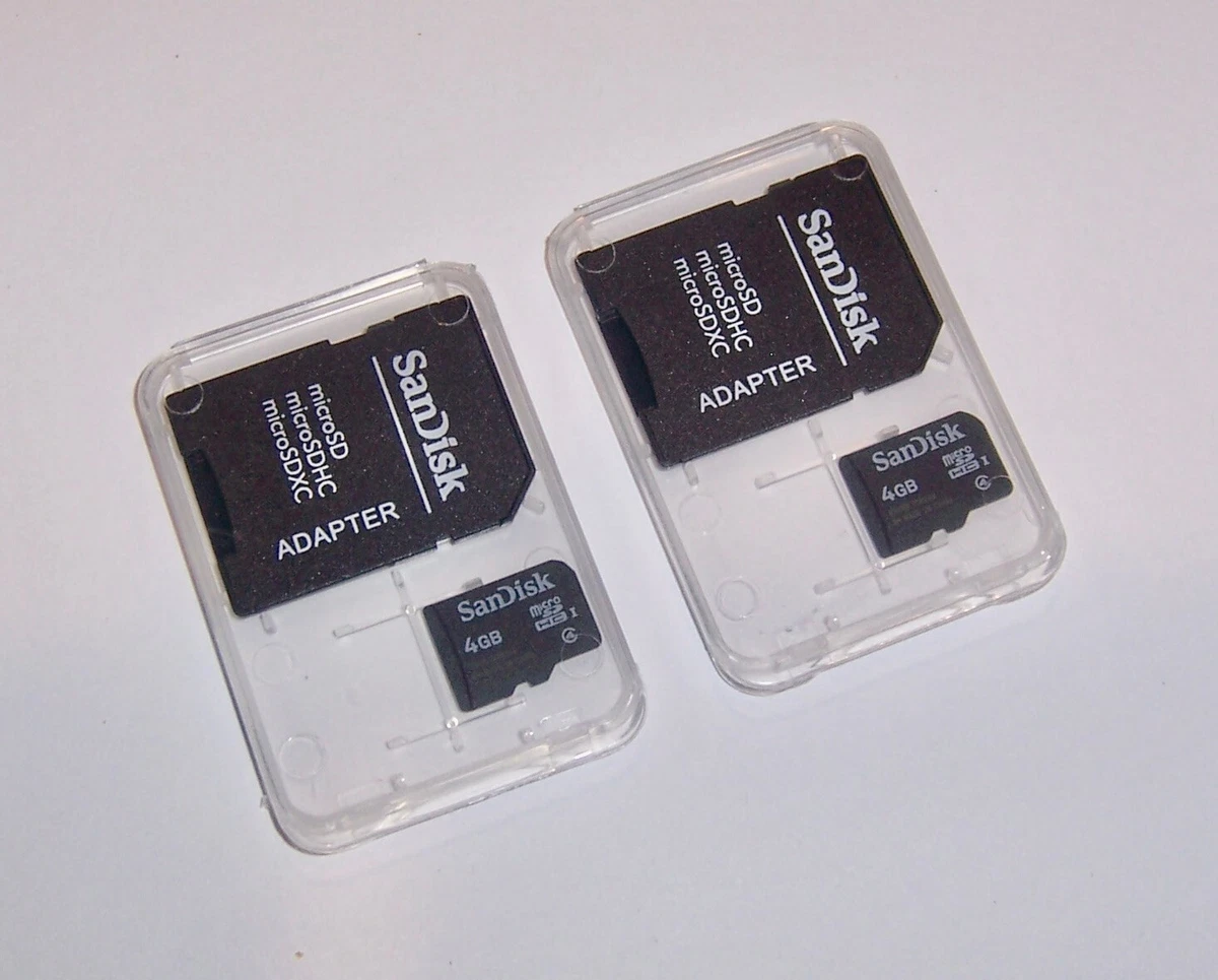 SanDisk MicroSD 4 GB Camera Memory Cards for sale | eBay