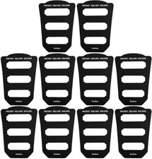 Pocket Square Guard for Men Suits Mens Pocket Square Holder/Folder 10 Pack New