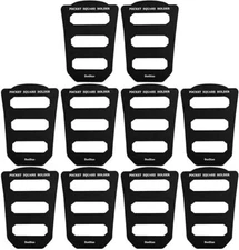 Pocket Square Guard for Men Suits Mens Pocket Square Holder/Folder 10 Pack New