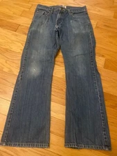 Signature By Levi Strauss & Co. Mens Bootcut Jeans Size 32x32 Cotton Denim Blue