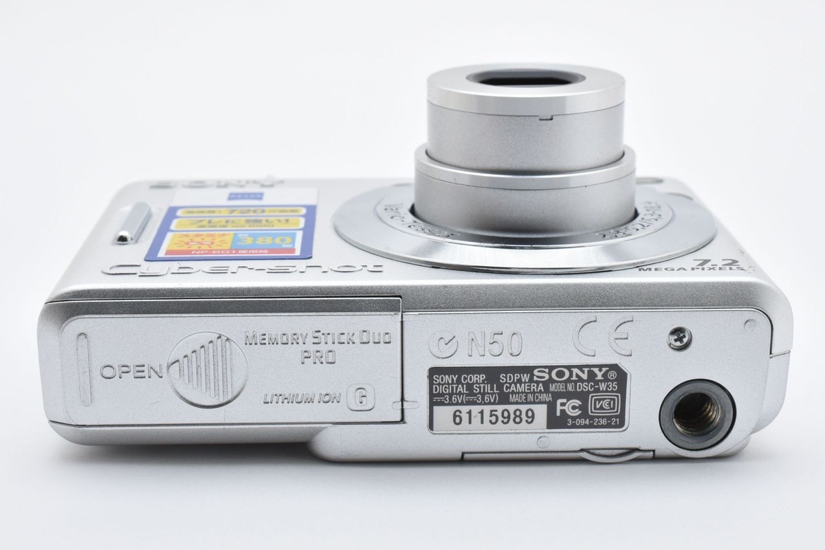 ★美品★Sony Cyber-shot 7.2メガ DSC-W35デジタルカメラ Amazon.com : Sony DSC-W35 7.2 Megapixel Cyber-Shot(R