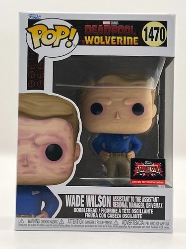 Funko POP! Marvel Movies Deadpool & Wolverine Wade Wilson 1470 Exclusive