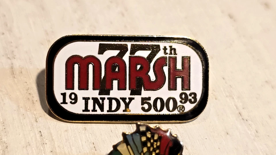 Vintage Indianapolis Motor Speedway Lapel Pin Lot Wings Indy 500 Marsh 1993 2011 - Image 3 of 4