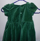 laura ashley london girls green velour dress size 4T excellent !!! — photo 4