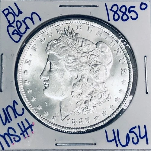 1885 O BU UNCIRCULATED MORGAN SILVER DOLLAR AUTHENTIC U.S.MINT FREESHIPPING 4654