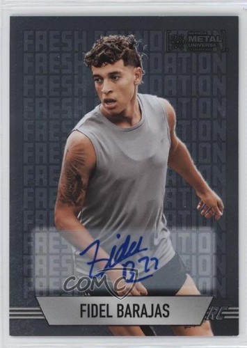 2024 Skybox Metal Universe Champions 101/150 Fidel Barajas #42 Rookie Auto RC