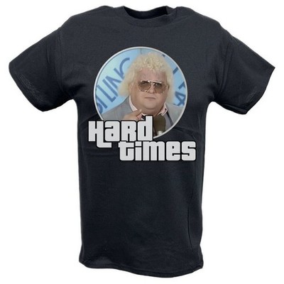 Dusty Rhodes Hard Times Black T-shirt
