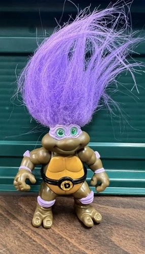 Vintage TMNT Donatello Troll Teenage Mutant Ninja Turtles 1993 Playmates figure