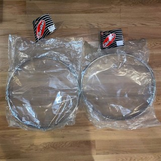 Pair of Gibraltar SC 1808TT Chrome Tom Drum Hoops 18 in. 8 Lug Rims