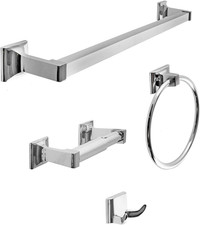 SENTO Cellar Classic Bathroom Accessories Set, Heavy Duty Metal Bath Hardware Se