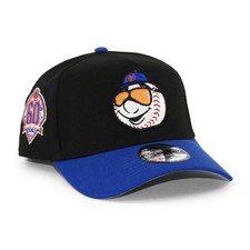 New Era 9FORTY Snapback Cap New York Mets MR MET MLB 60th Anniversary Grey UV