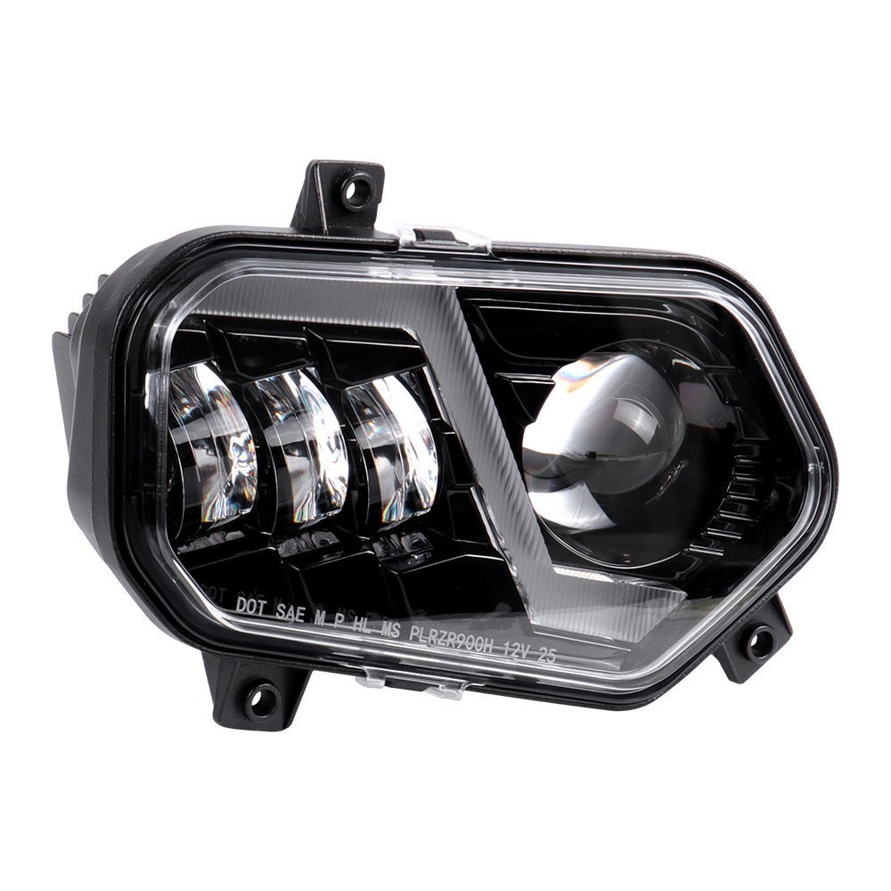 LED Headlight Assembly Hi-Low DRL for Polaris Ranger RZR Scrambler