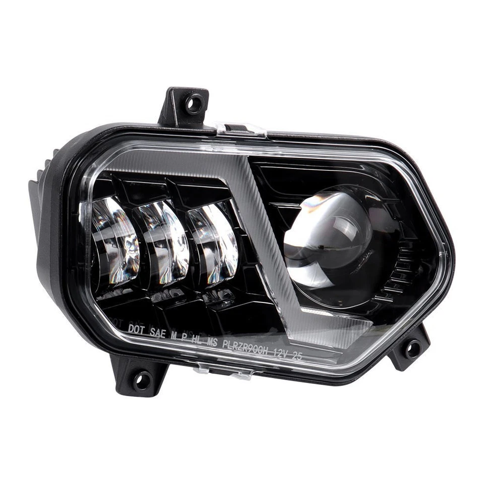 LED Headlight Assembly Hi/Low DRL For Polaris Ranger RZR Scrambler 570 800 900D - Bild 2 von 4