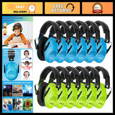 12 Pack Kids Noise Cancelling Headphones 28dB Ear Protection for Autism, Conce