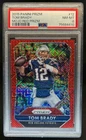 2015 Prizm Tom Brady Mojo Red #33/99 Patriots PSA 8