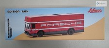 Schuco 1:64 Mercedes-Benz Renntransporter 'Porsche' Collectible