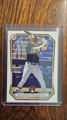 2026 Bowman Handelfry Encarnacion #BP-47 Brewers 1st Bowman