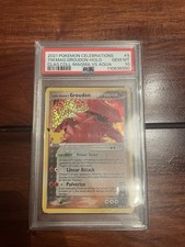 PSA 10 Pokémon Team Magmas Groudon #9 Celebrations