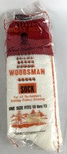 NEW Vintage Sears Ted Williams Woodsman Socks Sock Mens 10-13 Hunting Camping